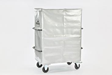 Schutzplane für Alfako Midi Turnierschränke mit Top Schrank silber