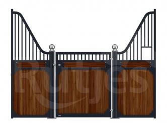 Pferdebox Oxford Luxus mit dekorativen Kugeln 