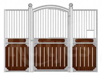 Pferdebox Birmingham Luxus mit Lüftungsschlitzen 